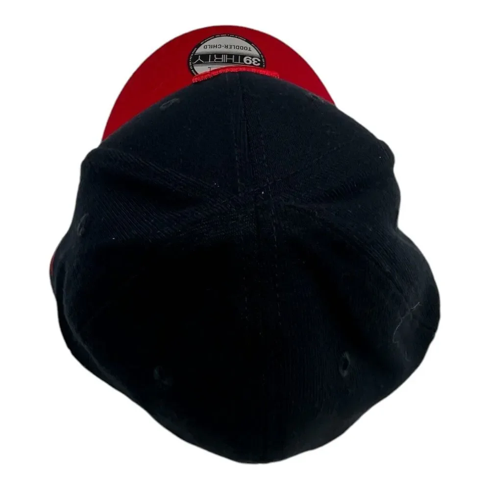 New Era 39Thirty Cleveland Indians Toddler Child‎ Hat Cap Navy Blue Red MLB